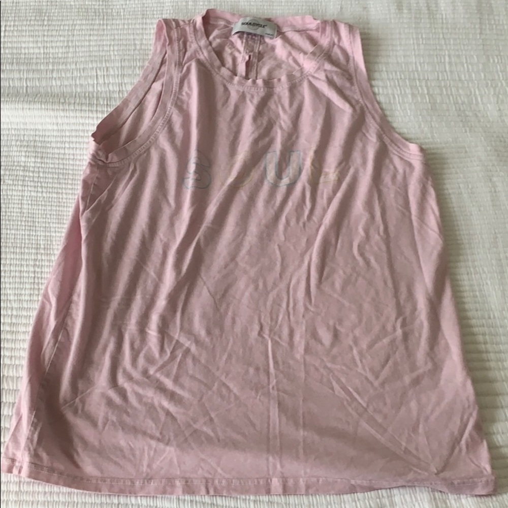 SOULCYCLE open back tank top